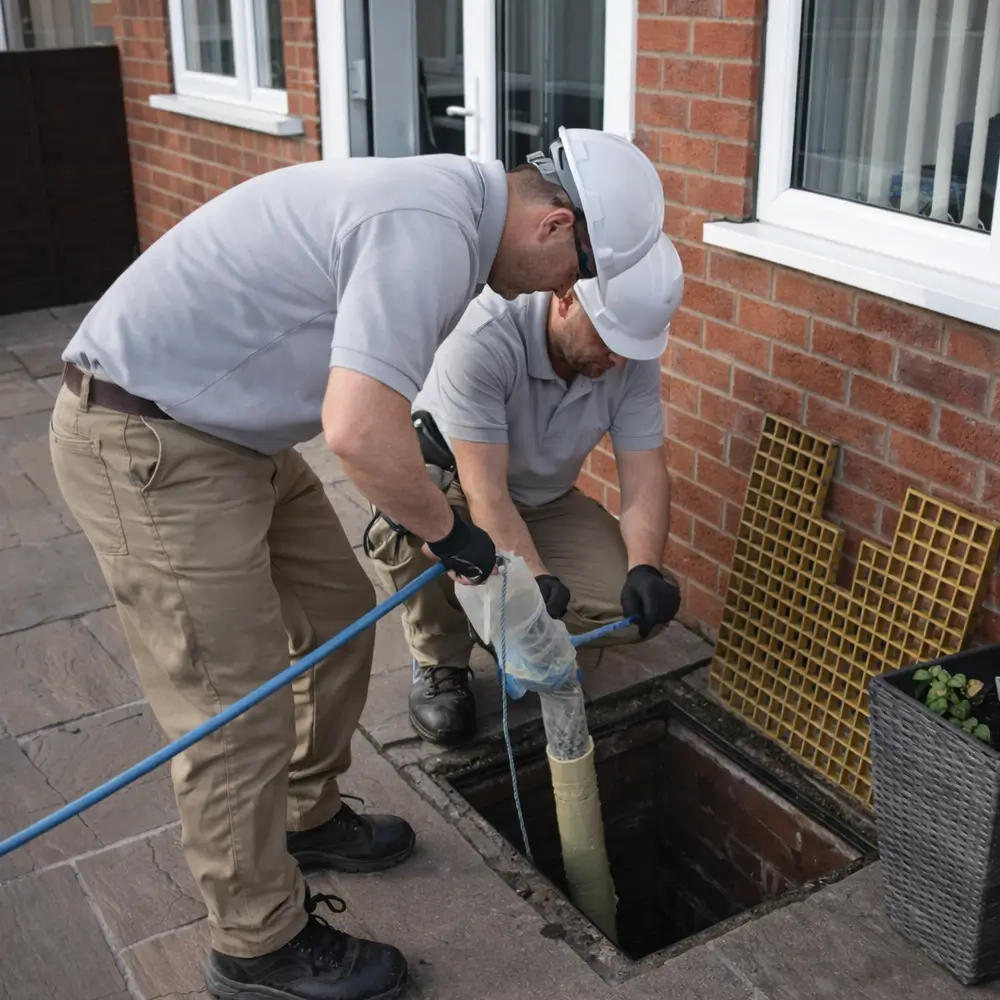 Blocked drain repair service in Arlesey