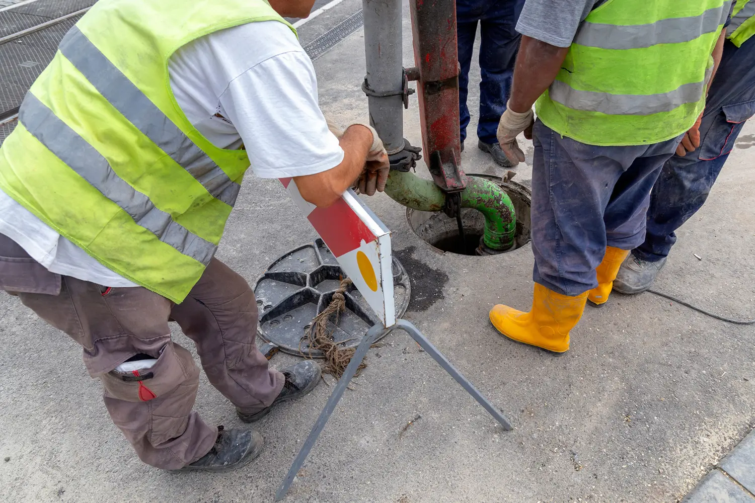 CCTV drain survey inspection in Arlesey